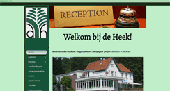 Desktop Screenshot of deheek.com